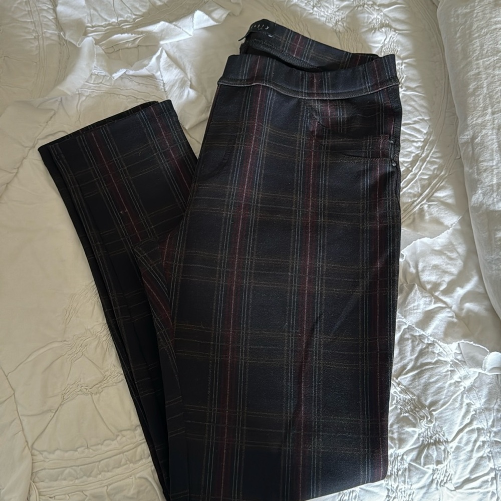 Anthropologie Plaid Legging